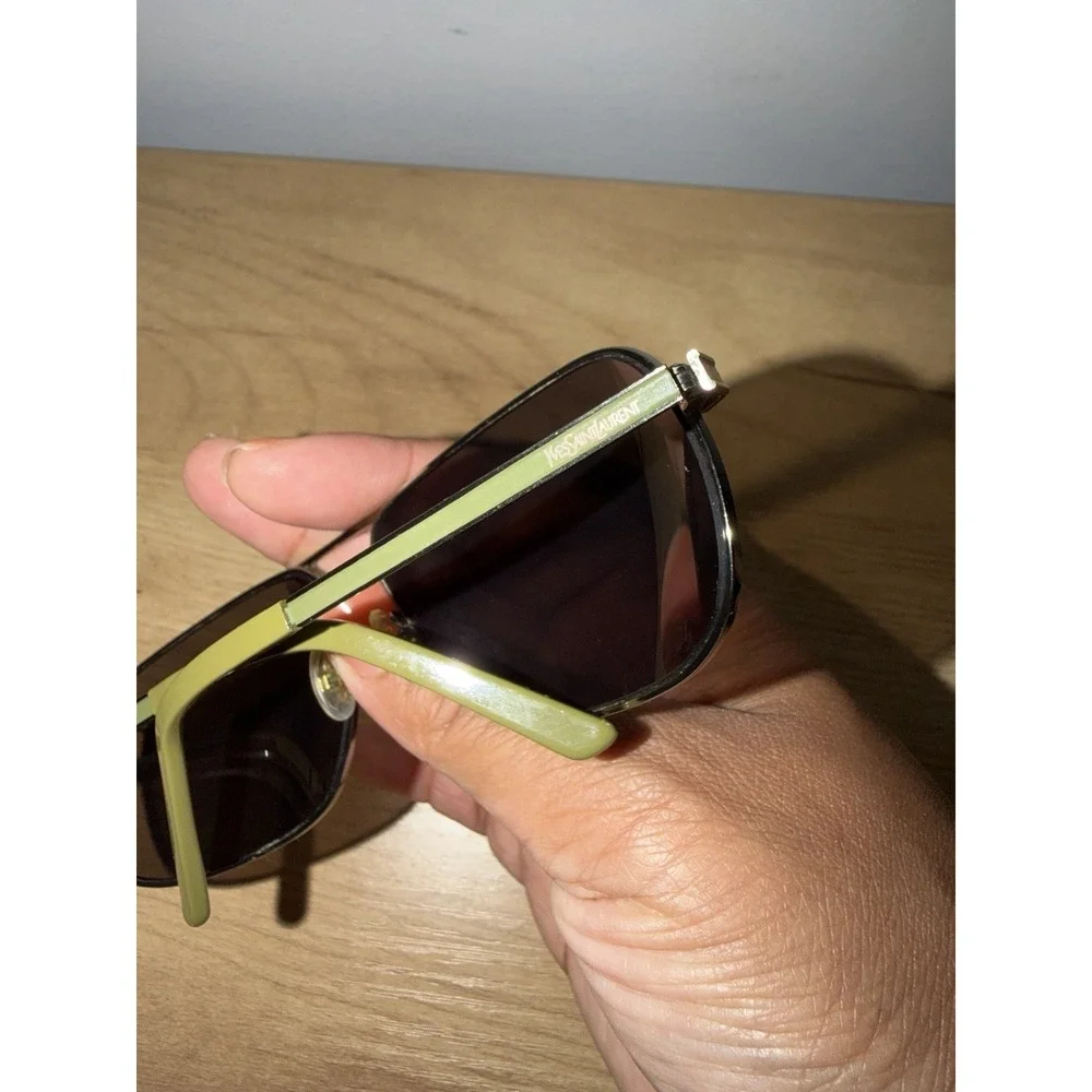 YVES SAINT LAURENT - YSL 2255/S  YSL  AVOCADO GREEN FRAME VINTAGE Y2K